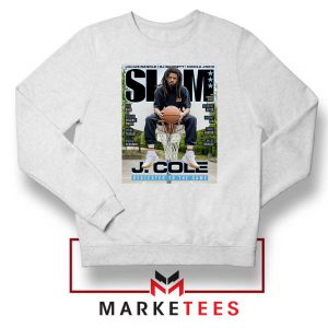 Slam J Cole Rapper Cover White Sweatshirt