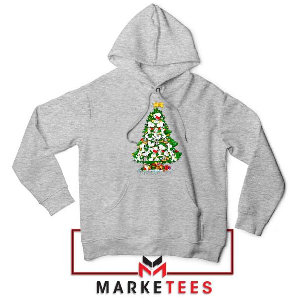 Snoopy Christmas Tree Sport Grey Jacket