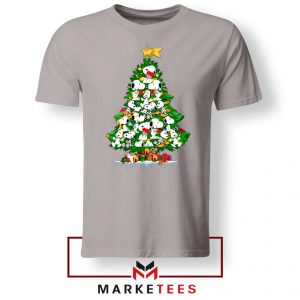 Snoopy Christmas Tree Sport Grey Tee