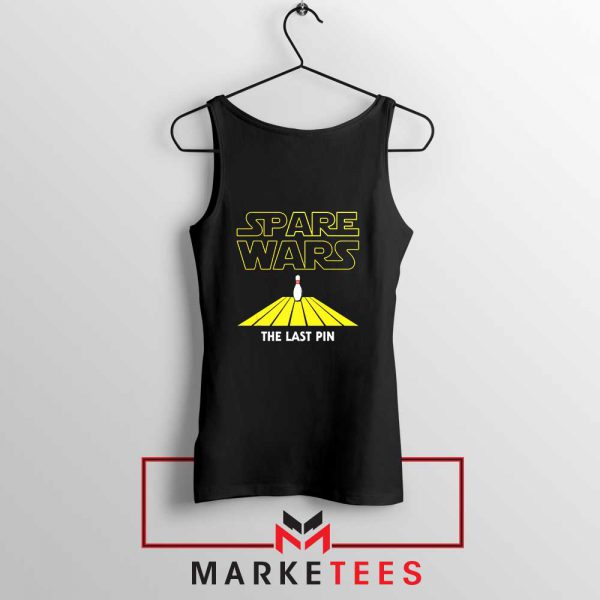 Spare Wars Bowling Parody Tank Top