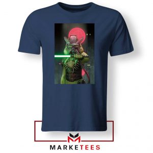 Star Wars Twilek Poster Navy Blue Tshirt