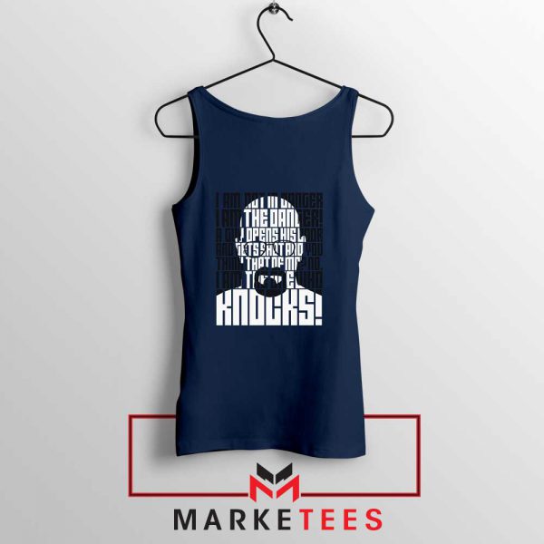 The Danger Heisenberg Navy Blue Tank Top