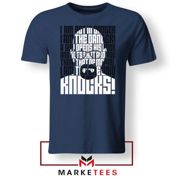 The Danger Heisenberg Navy Blue Tee