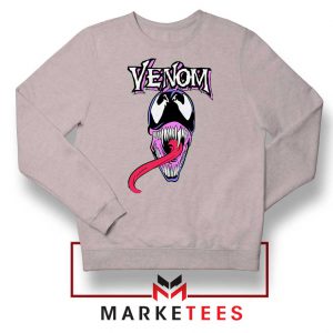 Venom Neon Superhero Sport Grey Sweatshirt