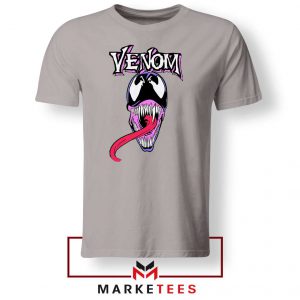 Venom Neon Superhero Sport Grey Tshirt