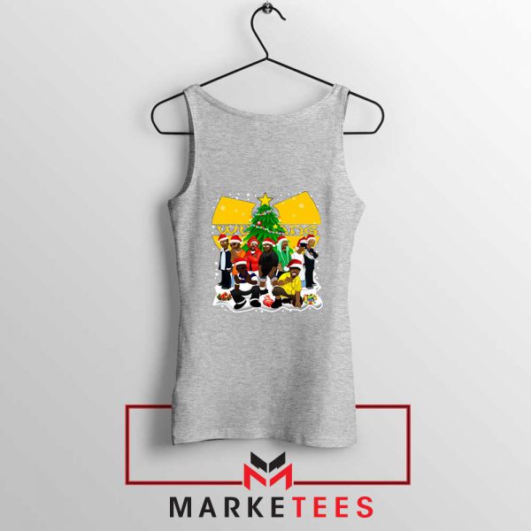 Wu Tang Clan Logo Simpsons Grey Tank Top