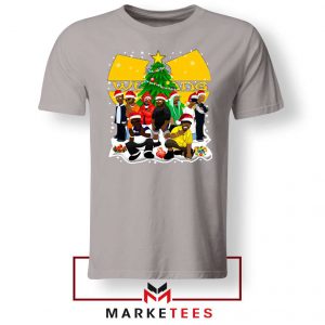 Wu Tang Clan Simpsons Christmas Grey Tshirt