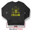 Charlie Brown Rapper Cream Sweater