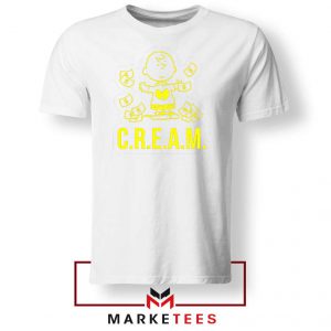 Charlie Brown Rapper Cream White Tee