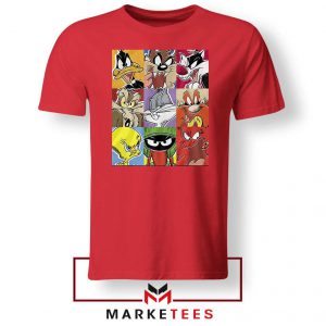 Comedy Film Series Characters Red Tshirt