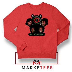 Cream Clan Rapper Red Sweatshirt