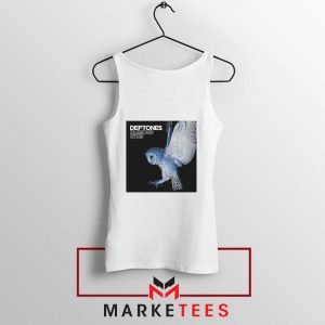 Diamond Eyes Cover White Tank Top