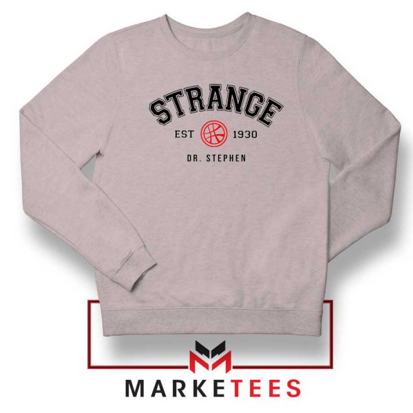 Doctor Strange Est 1930 Sport Grey Sweatshirt