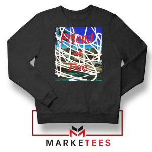 Friend or Foe Graphic Black Sweater