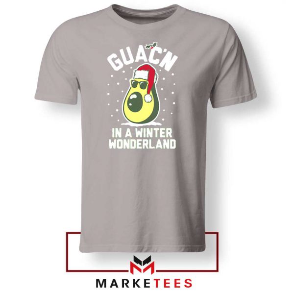 Fruit Guac In a Winter Sport Grey Tee