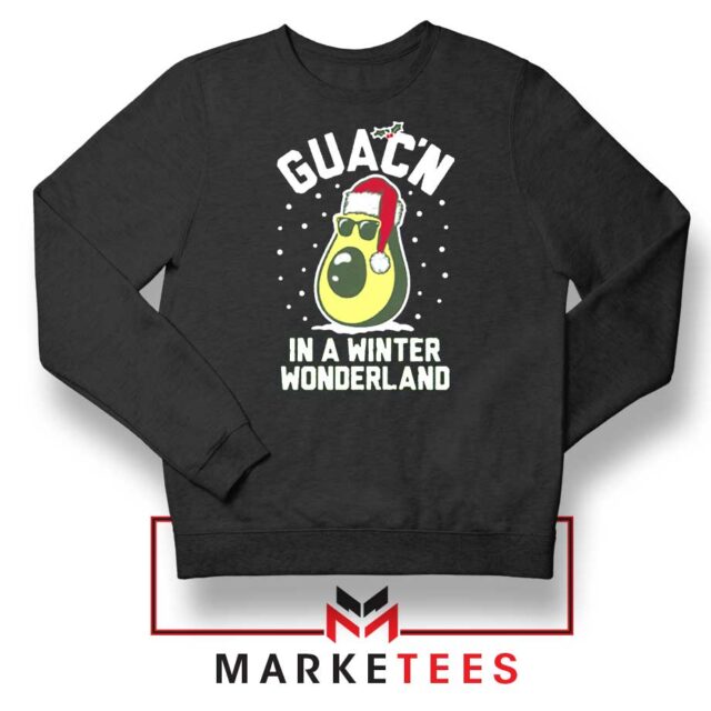 Quirky Fruit Guac Winter Pop T-Shirt