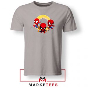 Funny Spiderman Multiverse Sport Grey Tshirt