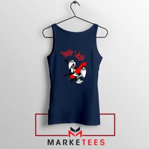 Heckle and Jeckle Show Navy Blue Tank Top