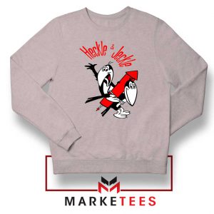 Heckle and Jeckle Show Sport Grey Sweatshirt