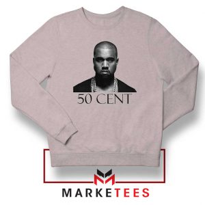 Kanye West 50 Cent Sport Grey Sweatshirt