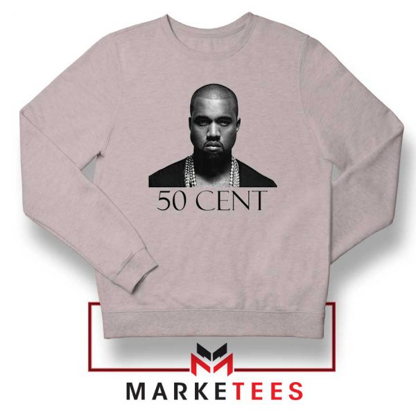 Kanye West 50 Cent Sport Grey Sweatshirt