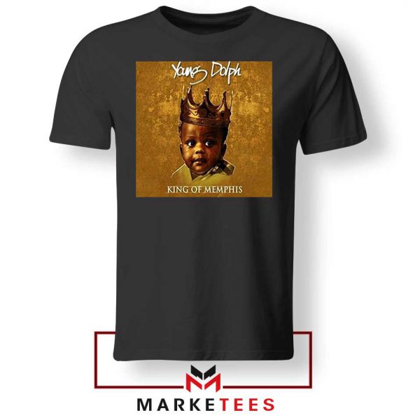 King of Memphis Rapper Black Tshirt