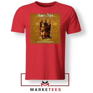 King of Memphis Rapper Red Tshirt