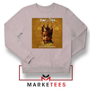 King of Memphis Rapper Sport Grey Sweatshirt