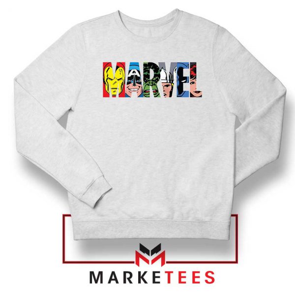 Marvel Comics Characters Sweatshirt