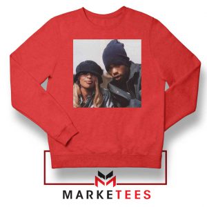 Method Man and Mary J Blige Red Sweater