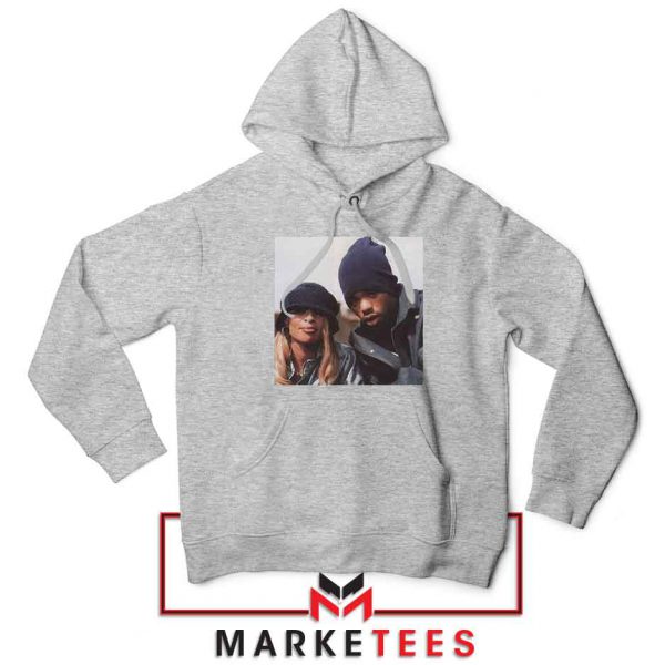 Method Man and Mary J Blige Sport Grey Hoodie