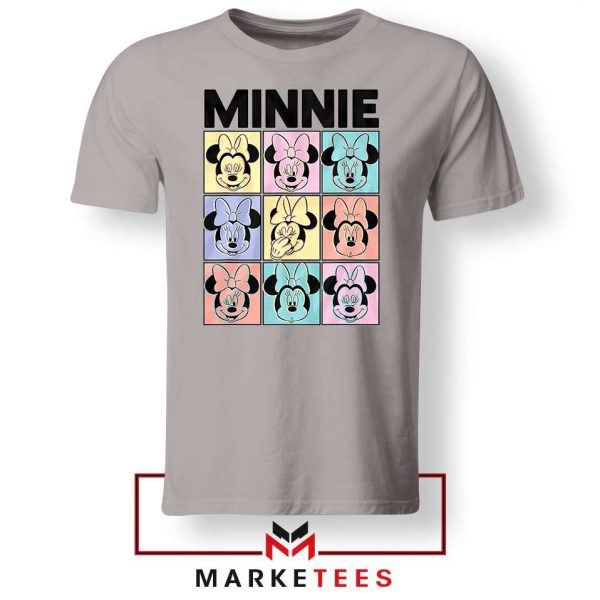 Minnie Mouse Cartoon Sport Grey Tee