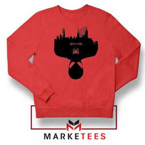 NYC No Way Home Marvel Red Sweater
