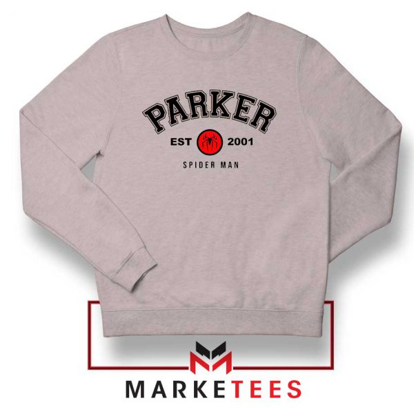 Peter Parker Est 2001 Sport Grey Sweatshirt