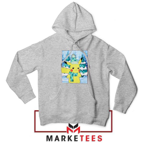 Pikachu Holiday Snowball Sport Grey Jacket