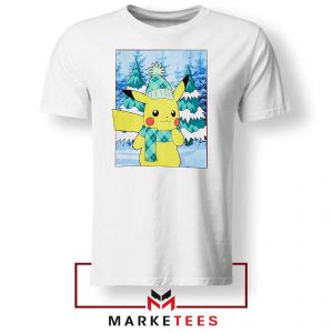 Pikachu Holiday Snowball Tshirt
