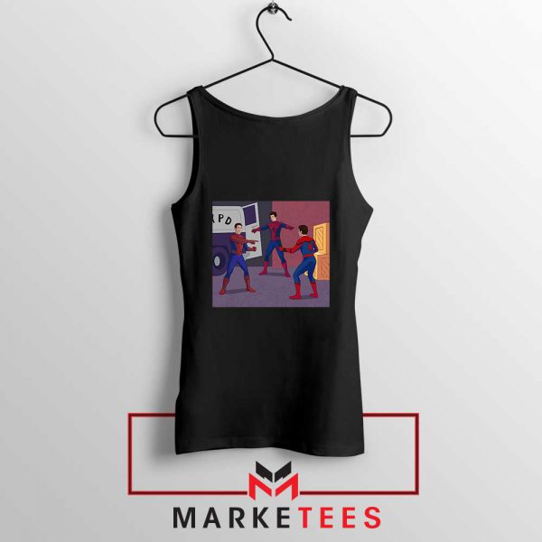 Spiderman Multiverse NWH Black Tank Top