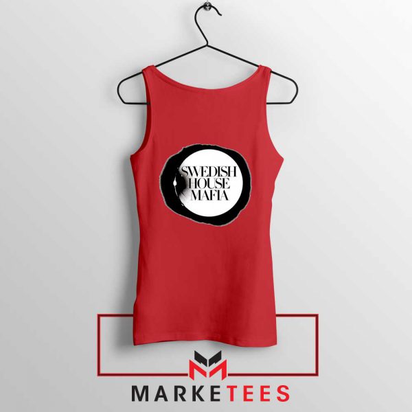 Swedish House Mafia Tour Red Tank Top