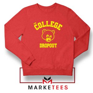 The College Dropout Red Sweater