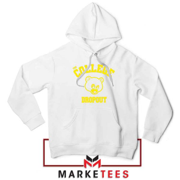 The College Dropout White Hoodie