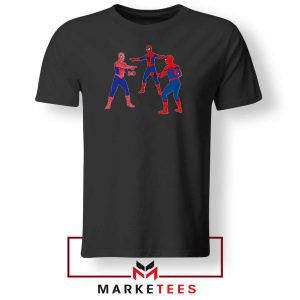 Three Marvel Spiderman Black Tee