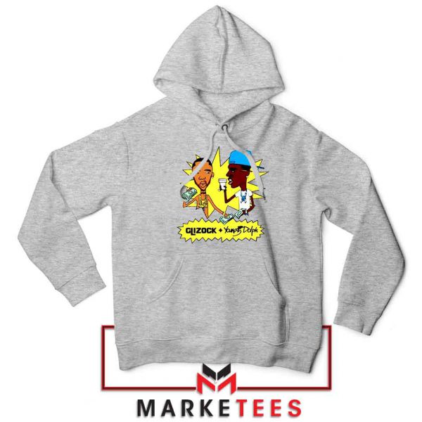 Young Dolph Key Glock Sport Grey Hoodie