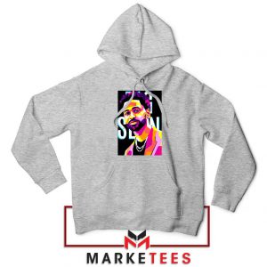 Big Sean Pop Art Sport Grey Hoodie