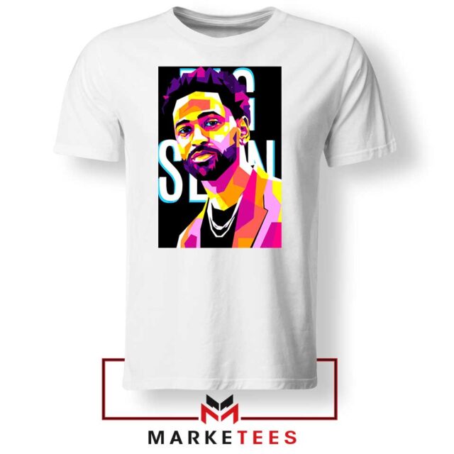 Big Sean Pop Art Portrait Tee Urban Style S-3XL