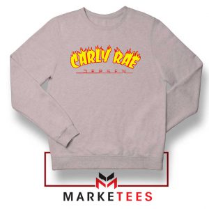 Carly Rae Jepsen Logo Sport Grey Sweater