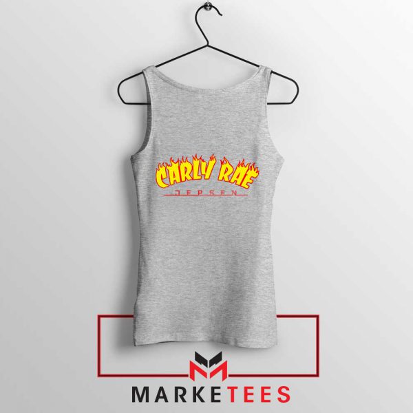 Carly Rae Jepsen Logo Sport Grey Top