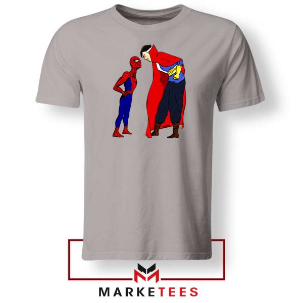 Dr Strange vs Spiderman Sport Grey Tee Shirt