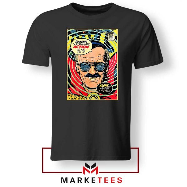 Funny Doctor Stan Lee Black Tee