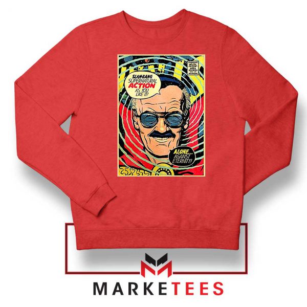 Funny Doctor Stan Lee Red Sweatshirt