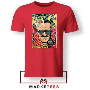 Funny Doctor Stan Lee Red Tee